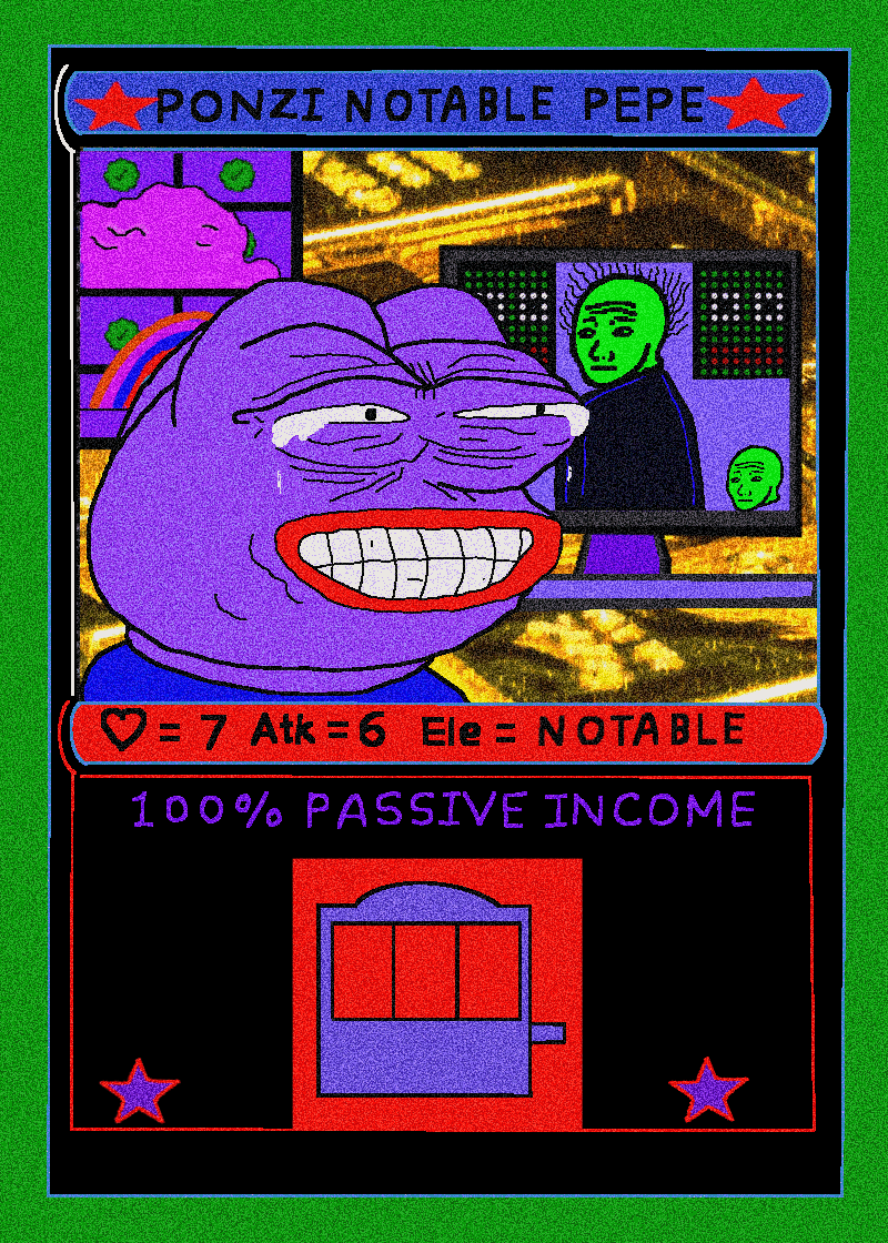 PONZI NOTABLE PEPE