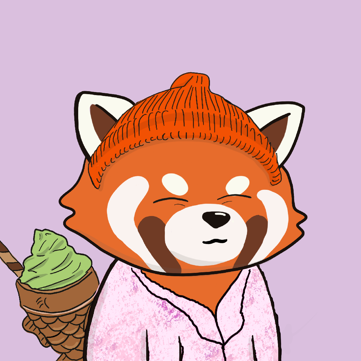 Okay Red Panda #7051