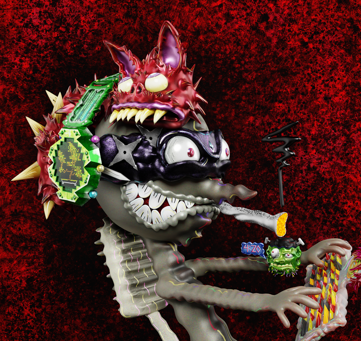 3D CREYZIES #1642
