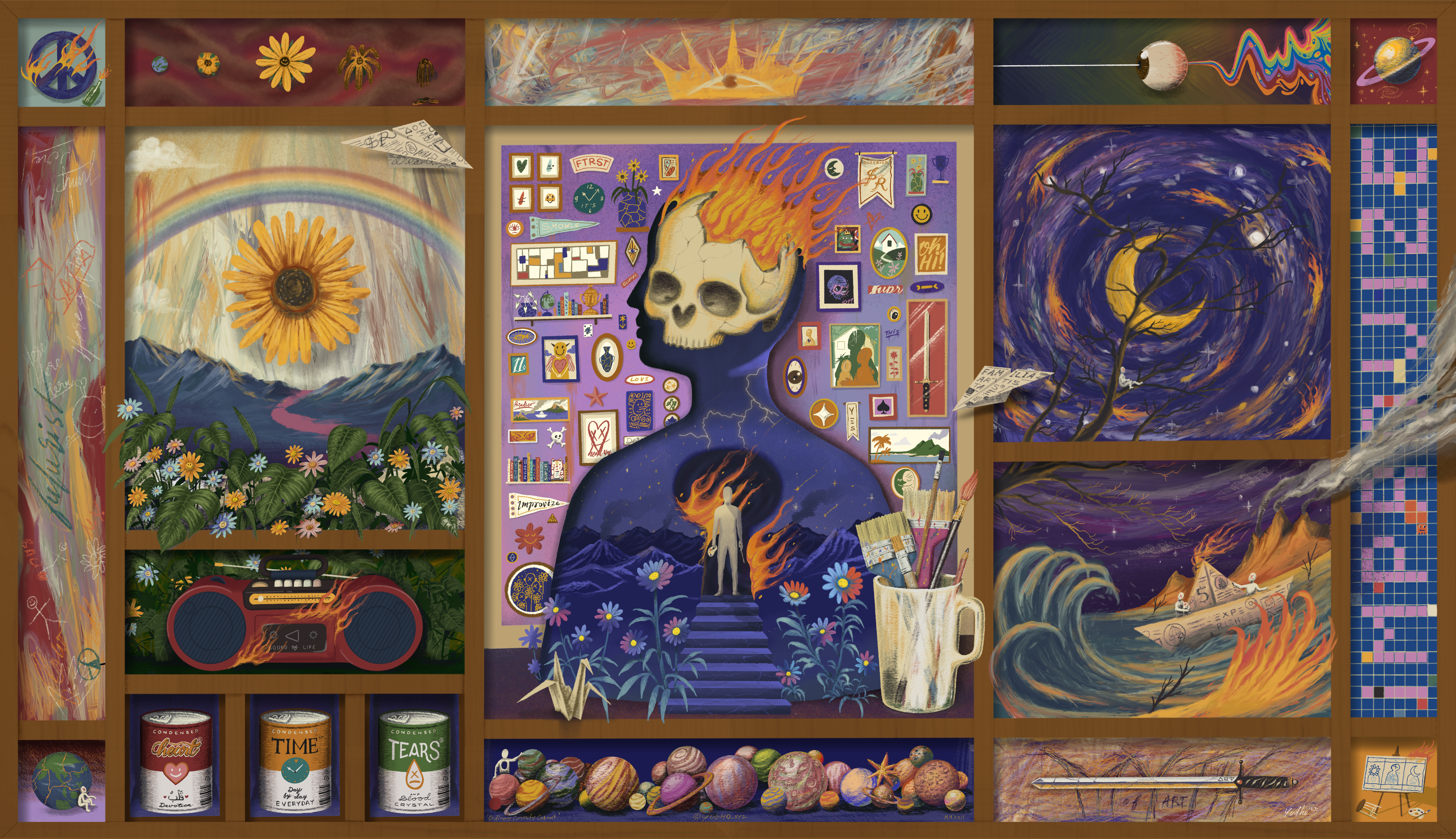 The Ordinary Cabinet of Curiosities