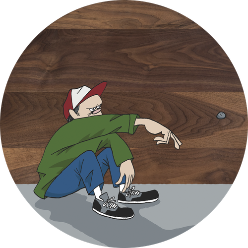 THROW STONE #1106