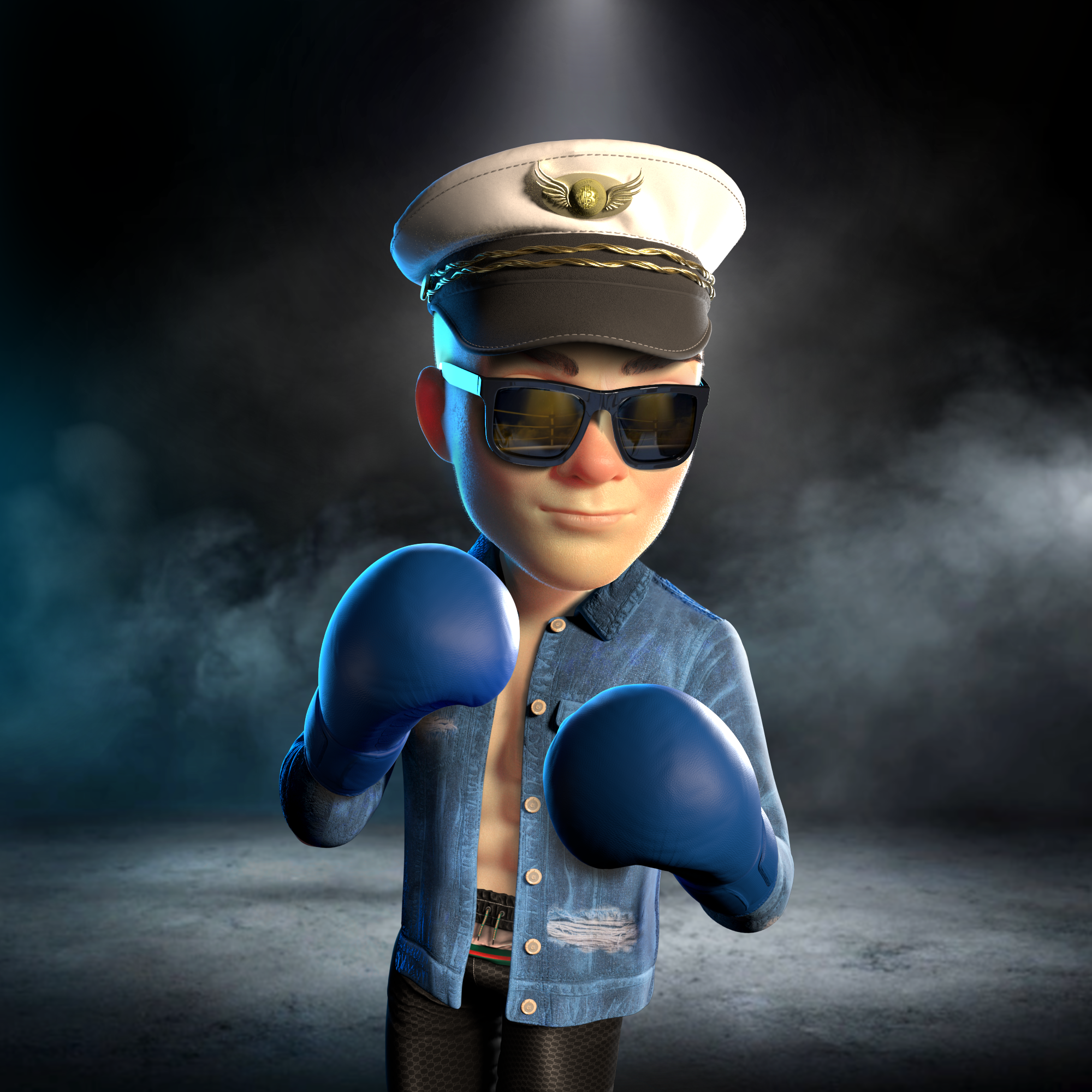 Boxing boy #1007
