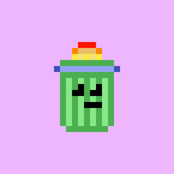 Tiny Trashcans #3097