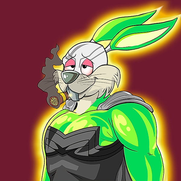 Dark Super Bunny #8616