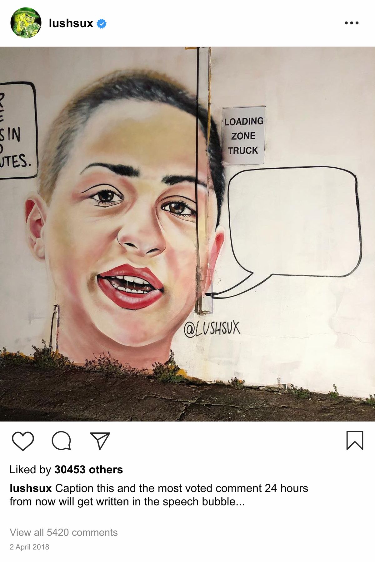 Lushsux #3064 - Mural Emma Gonzalez