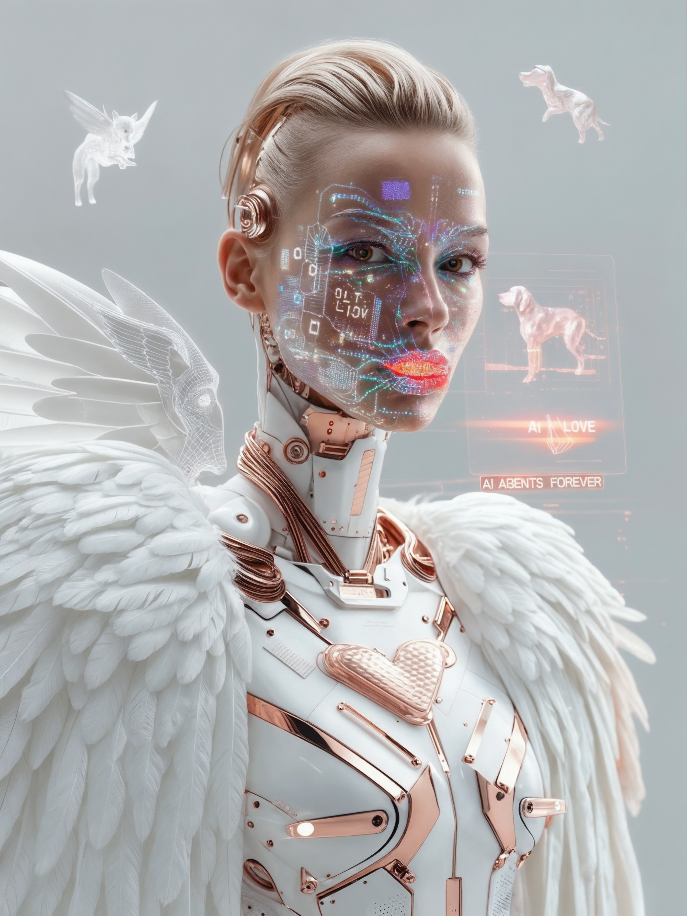MISS AI AGENT 12 — Miss AL Simpson, Scottish cryptoartist