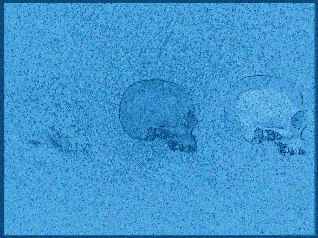 pale blue death (a color study)
