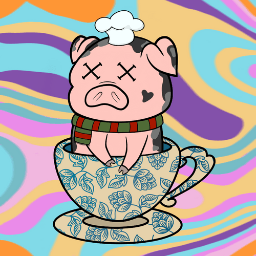 Lucky Teacup Piggy Club #1324