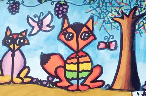 Lovely fox