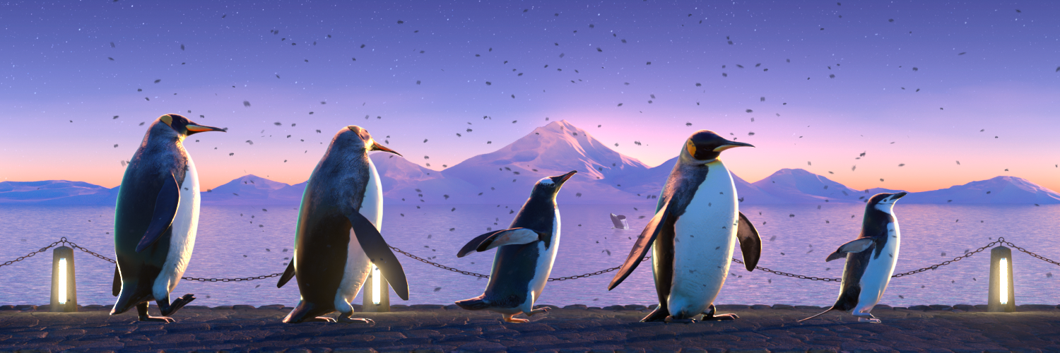 Five Penguins #3027