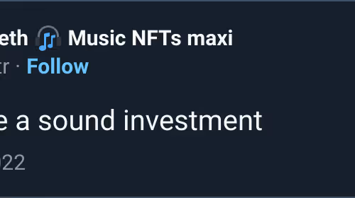 Sound Investment