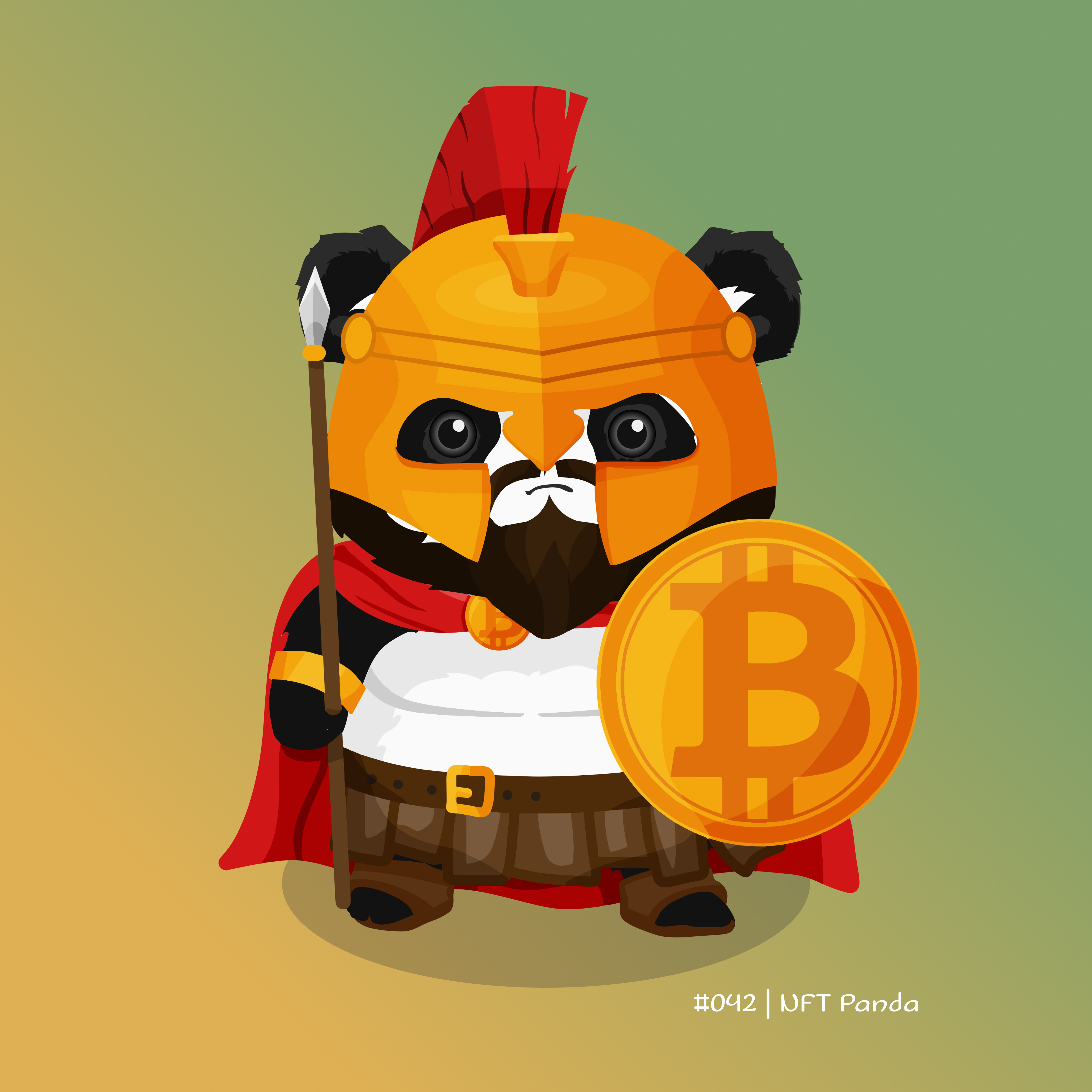 #042 NFT Panda - Leonidas