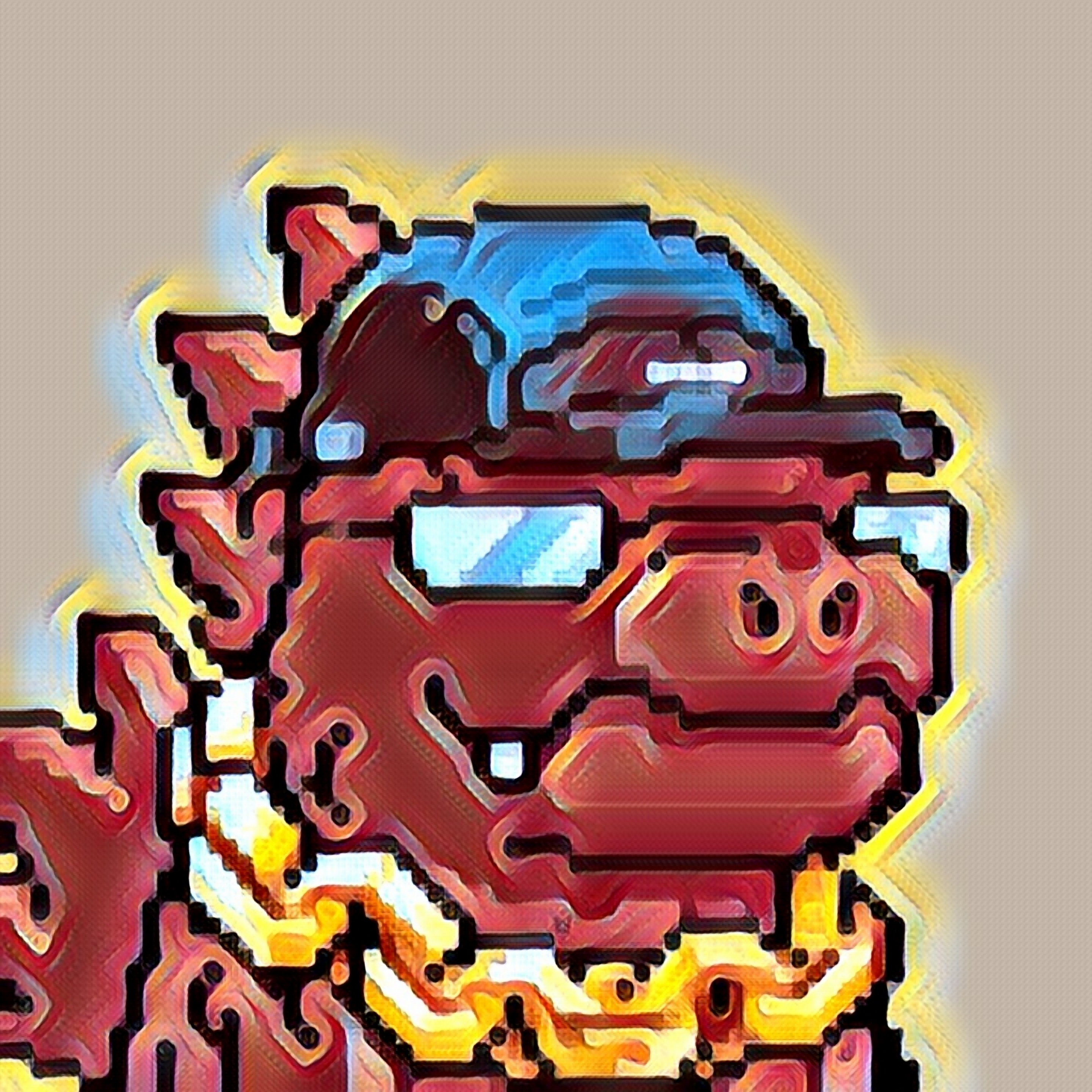 Kaiju Pop Art#71