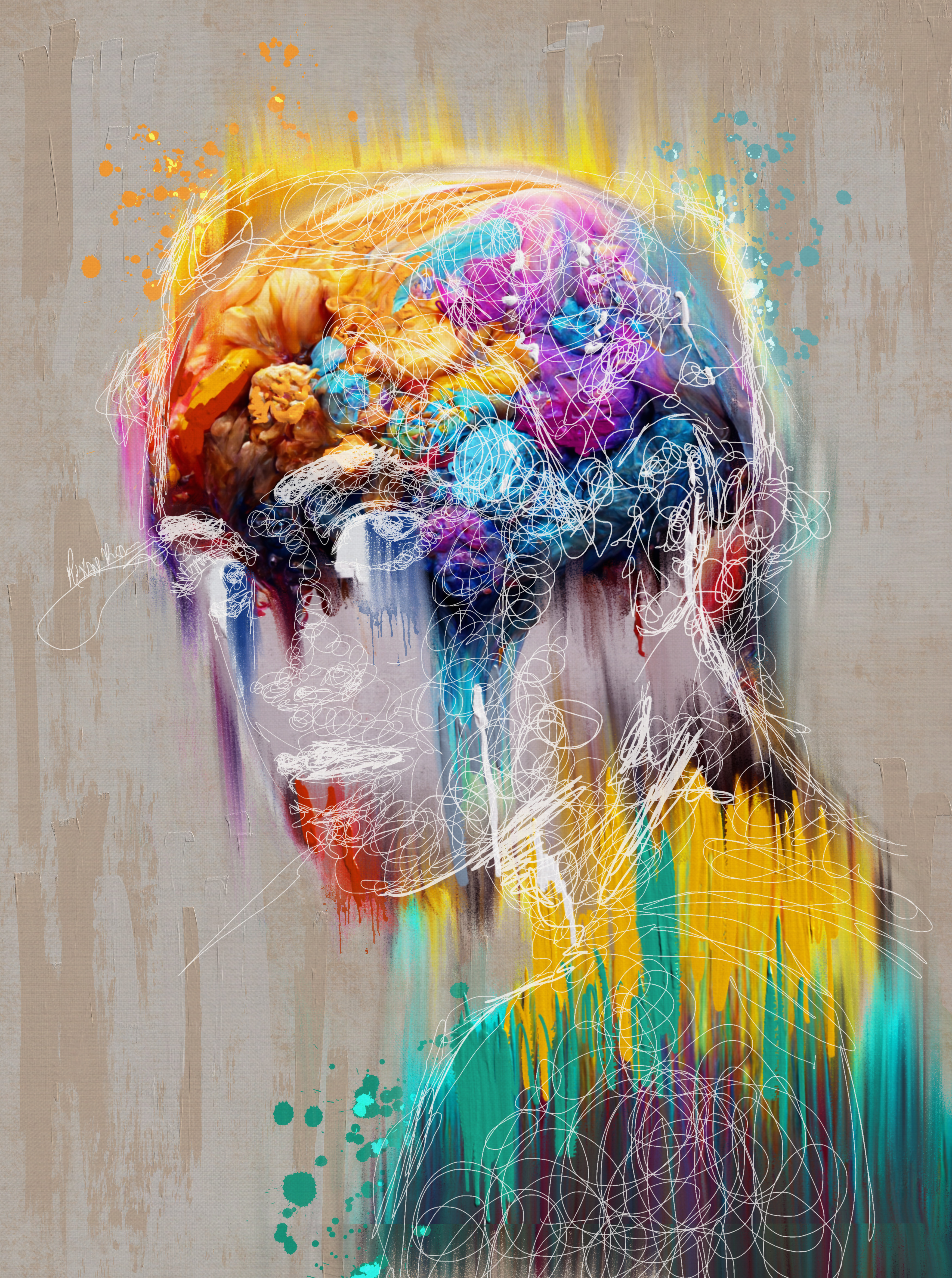 Silence X Scribble by Riyad