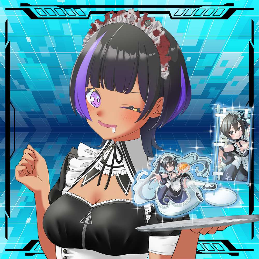 NFT OCS Genesis #3418 MAID-SAN