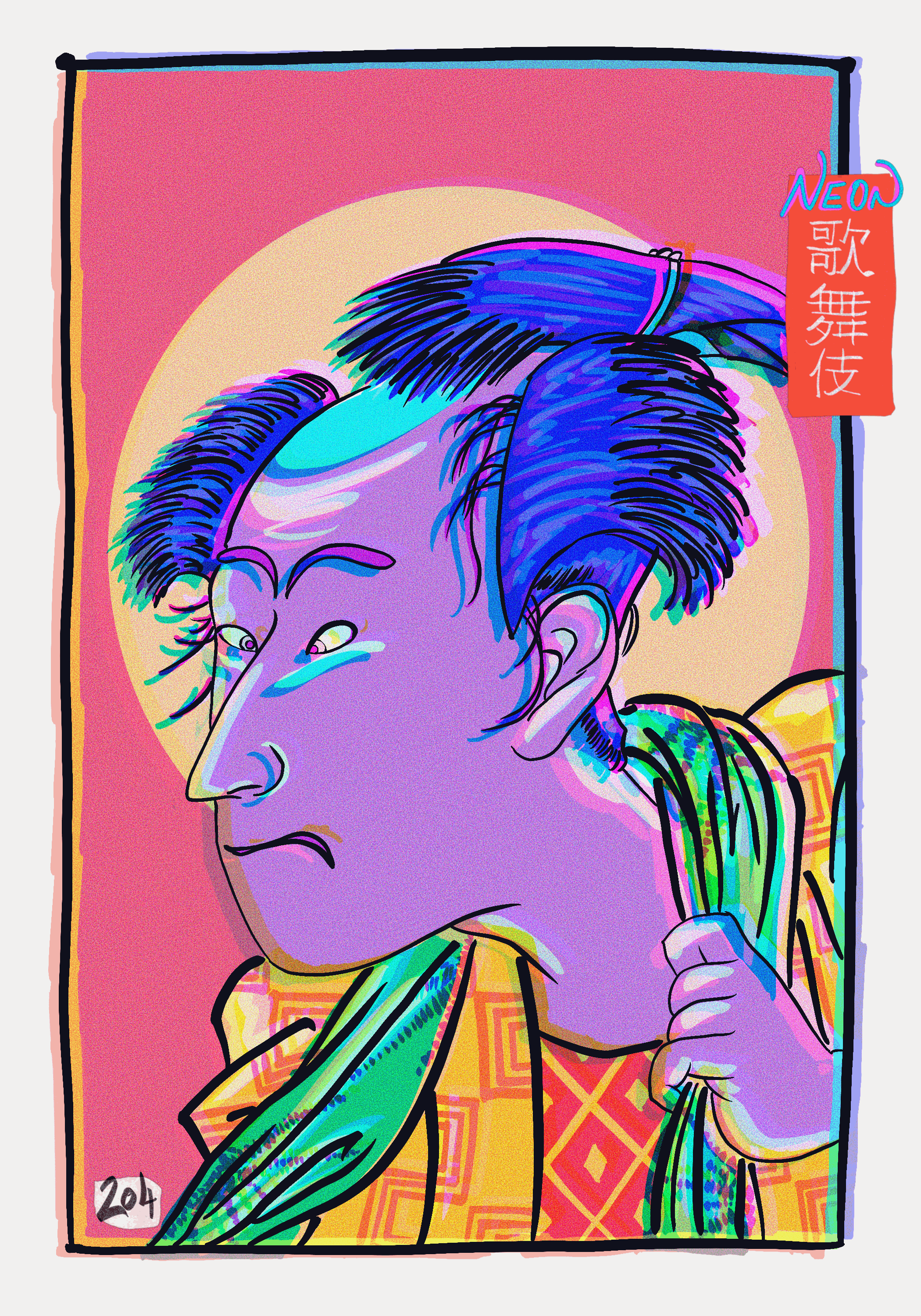 Neon Kabuki #204