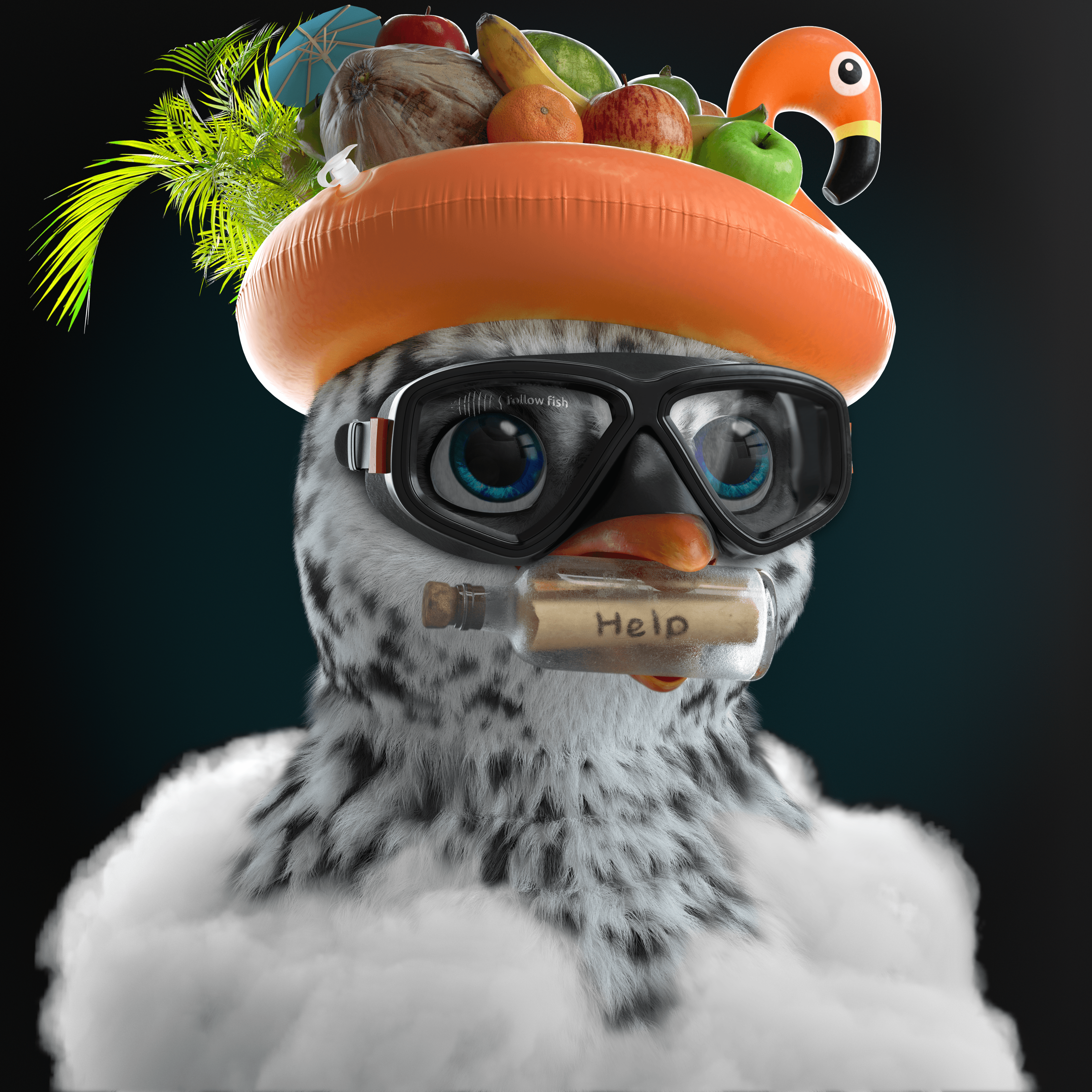 Chillin Penguin #443