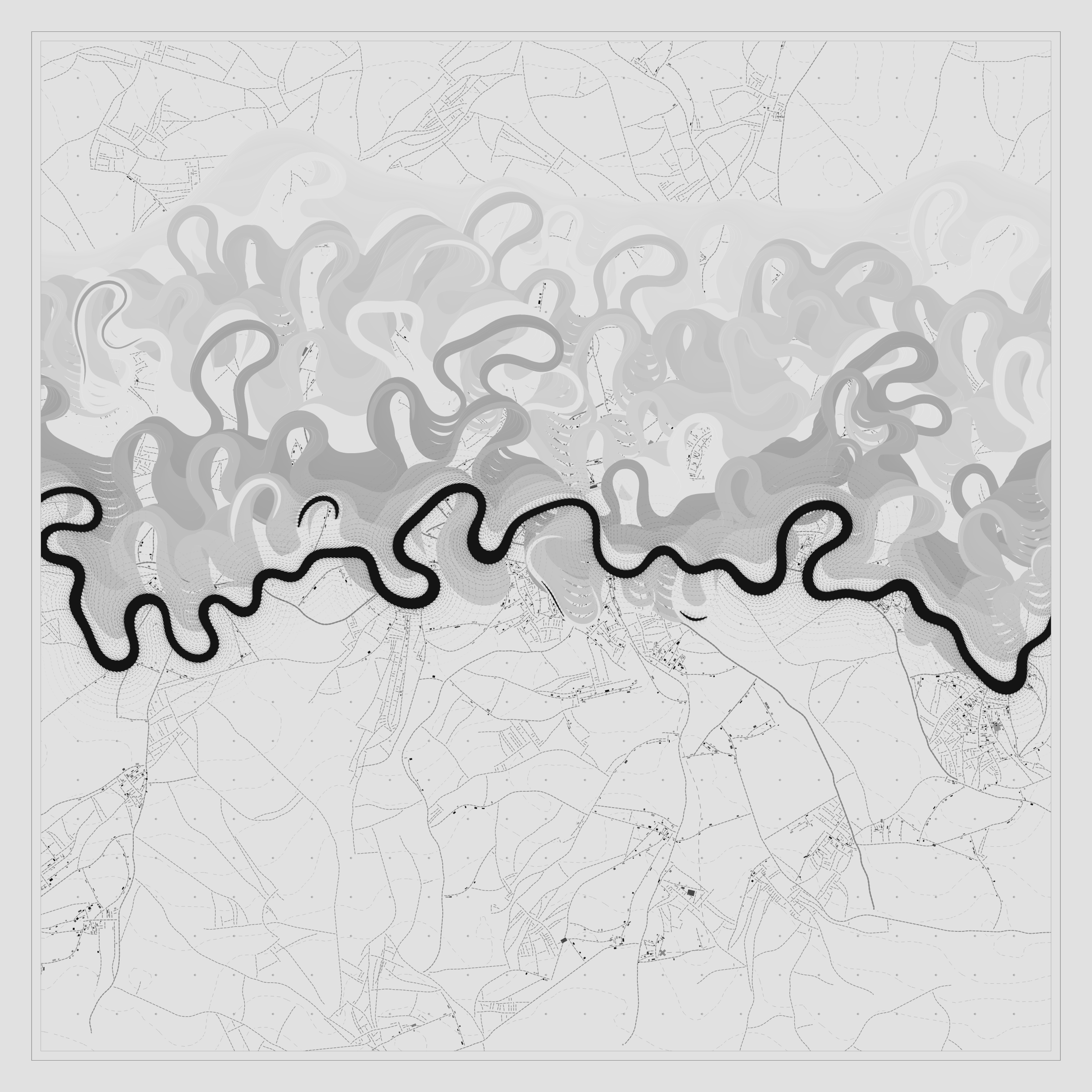 Ancient Courses of Fictional Rivers #979