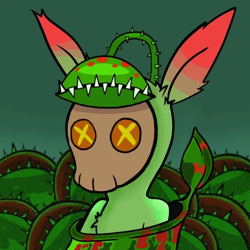Skull Bunny #068 The Insect Catch Plant