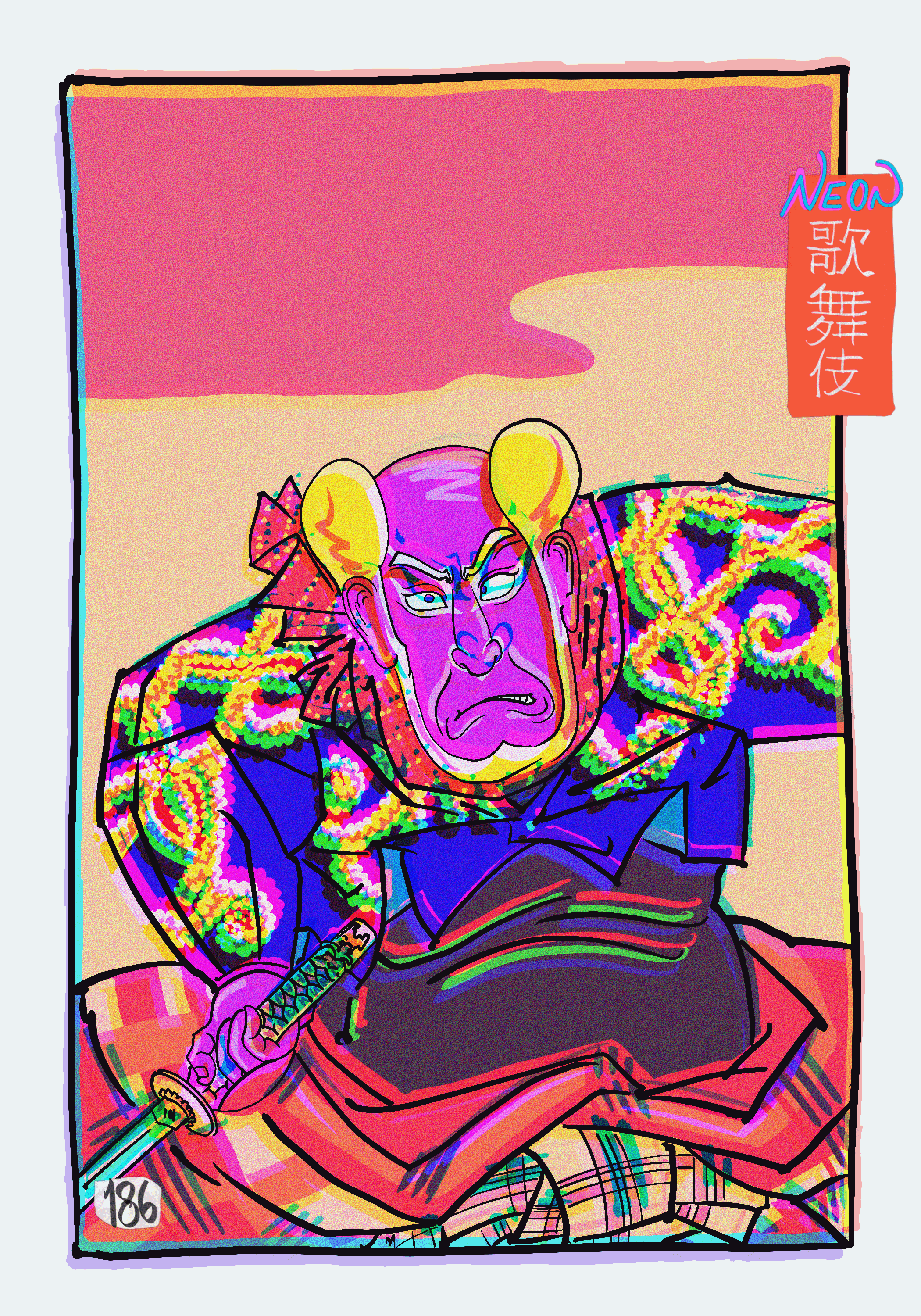 Neon Kabuki #186