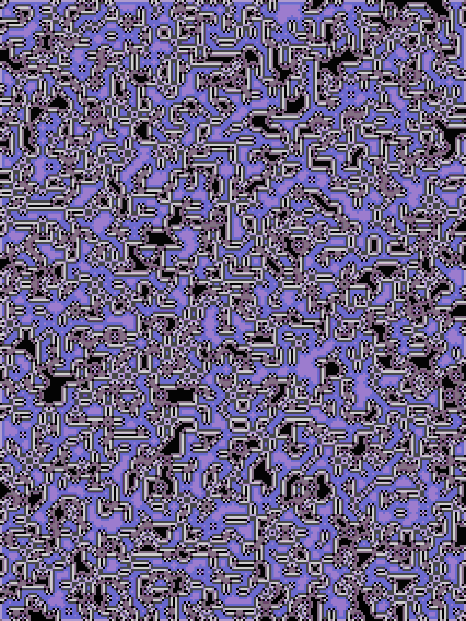an unknown maze