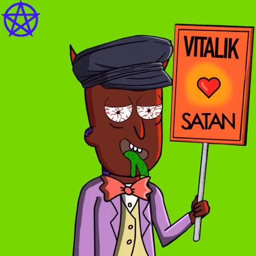 Satan Loves NFTees #4663