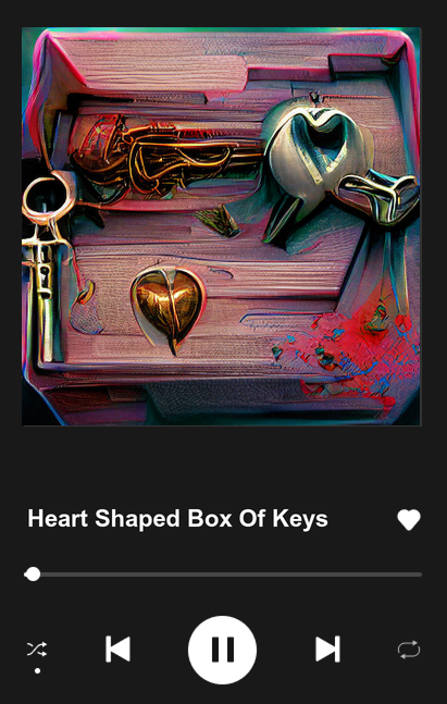 Heart Shaped Box Of Keys