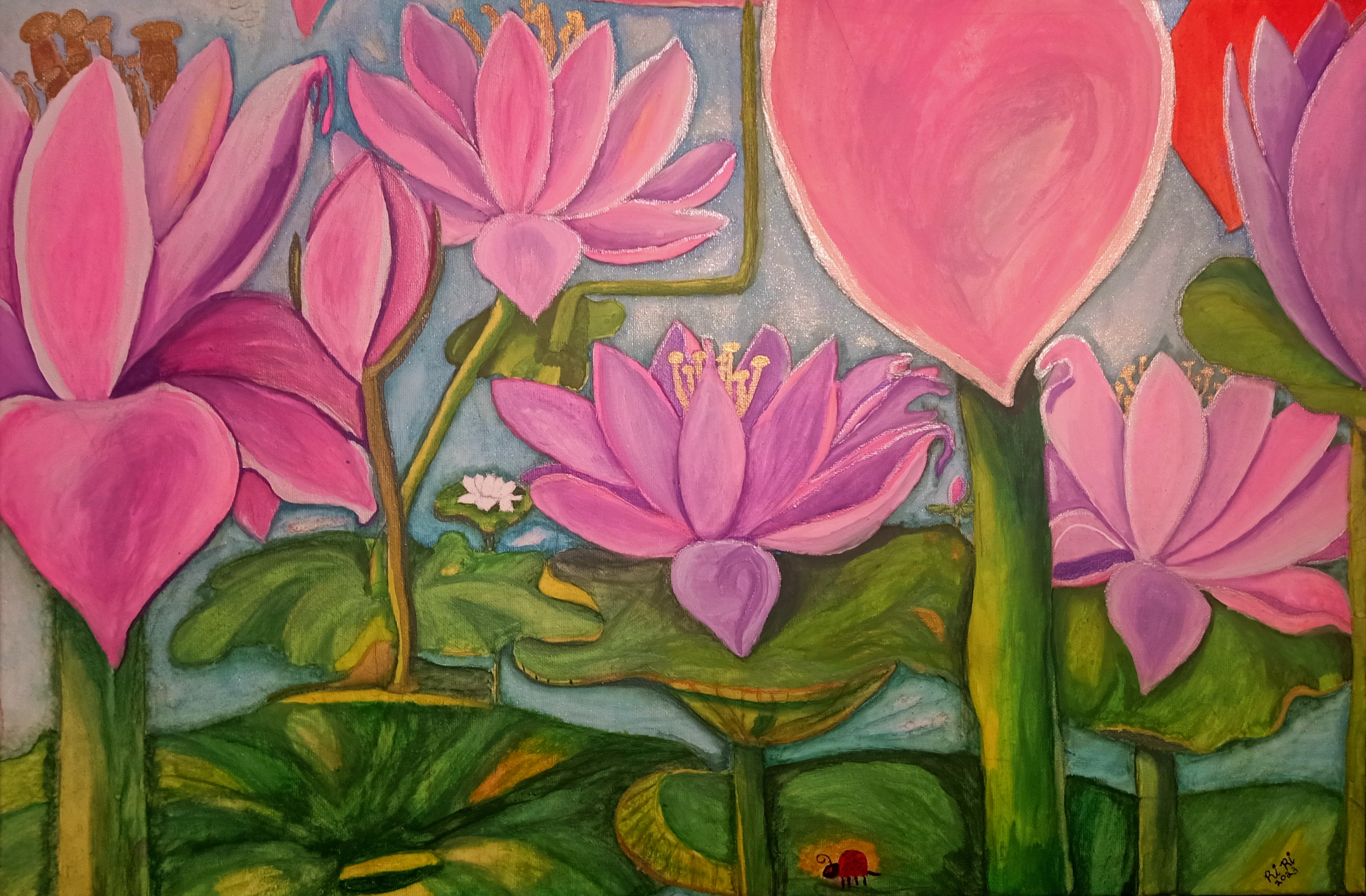 Hope Blooms in the Light