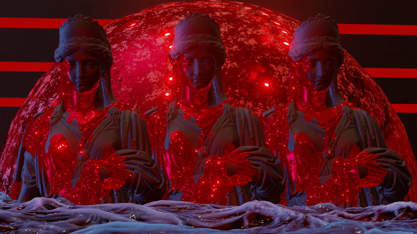 Three queens of the red sea