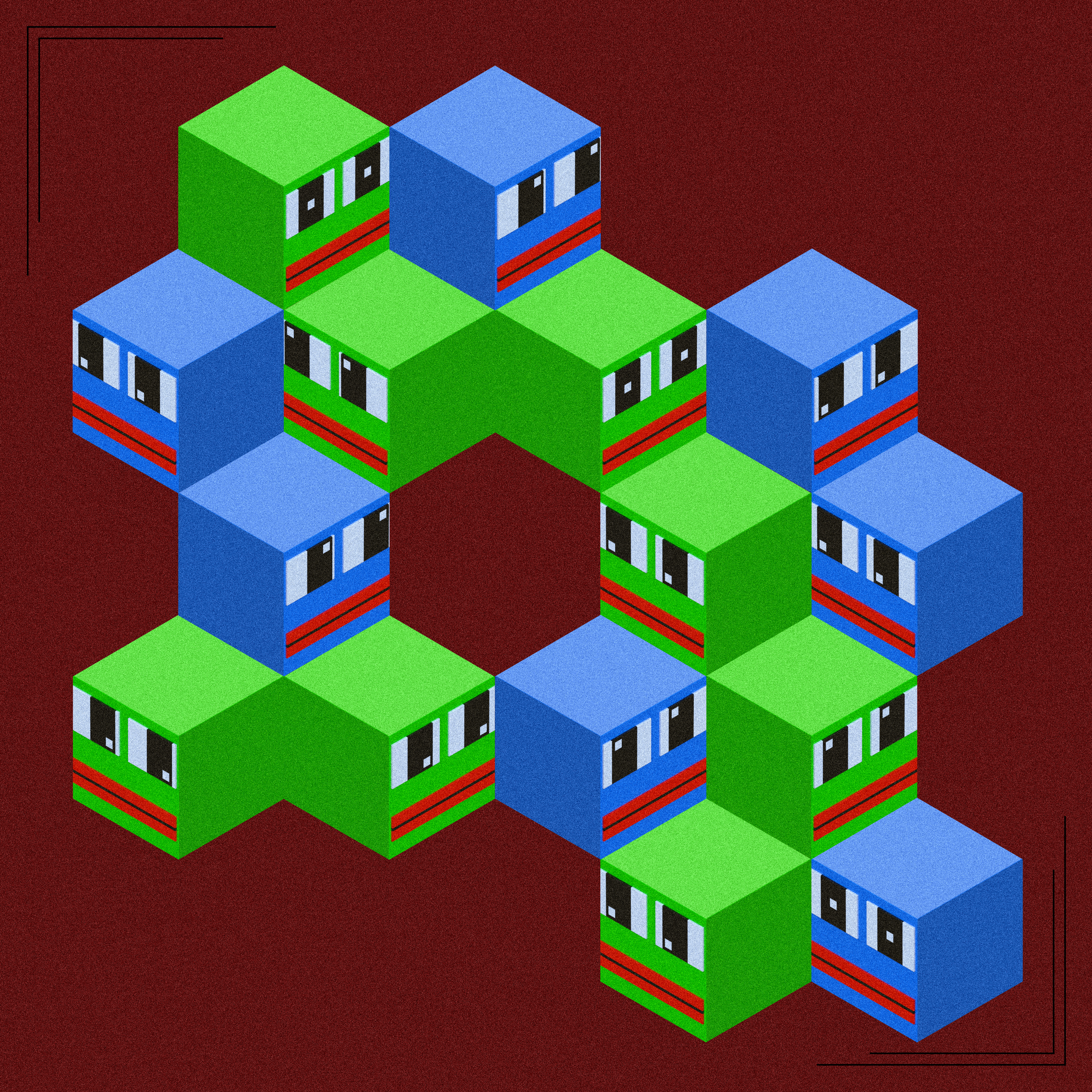 Isometric Pepe #28