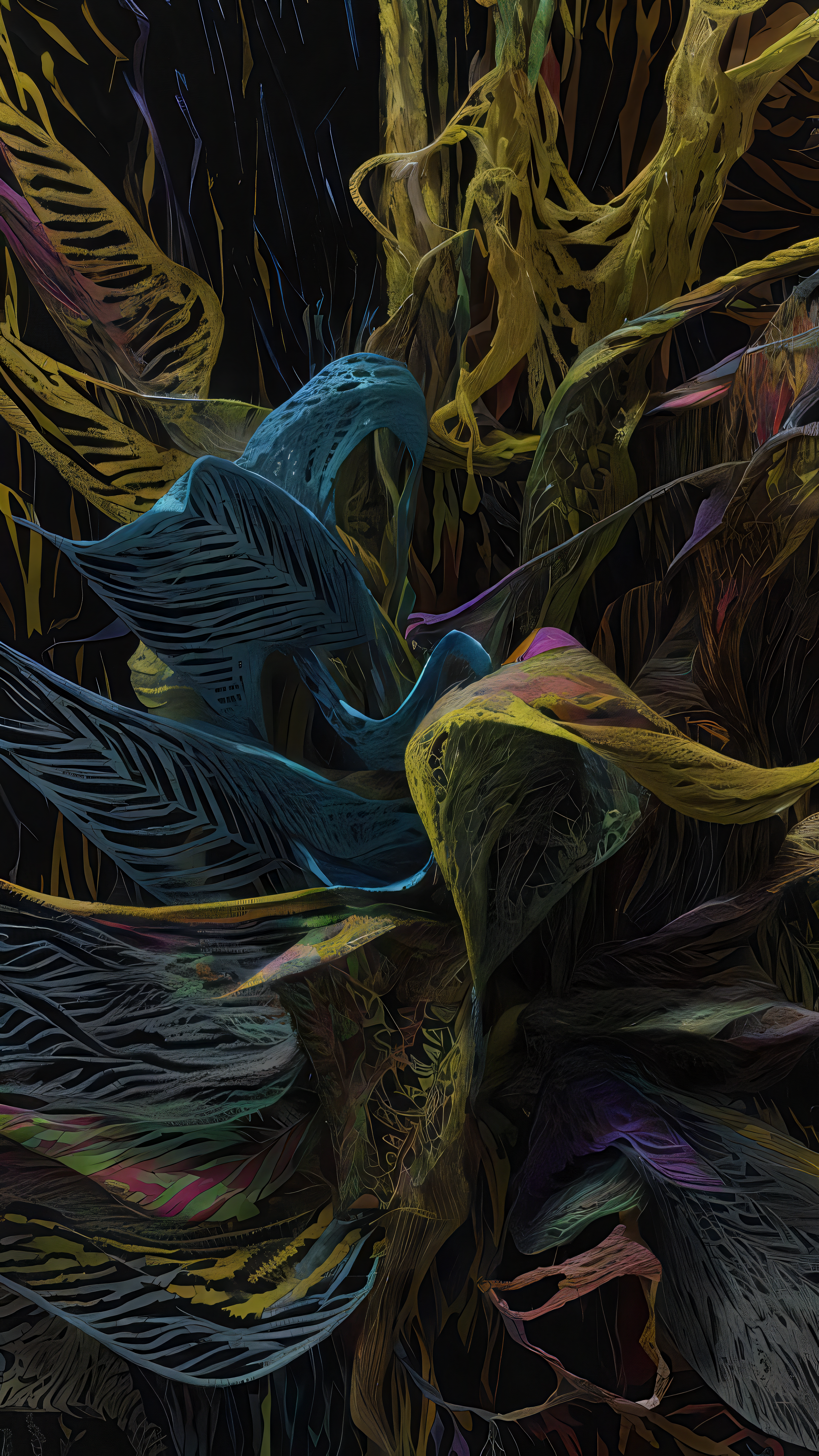 Winds of Yawanawa #615 by Yawanawa and Refik Anadol