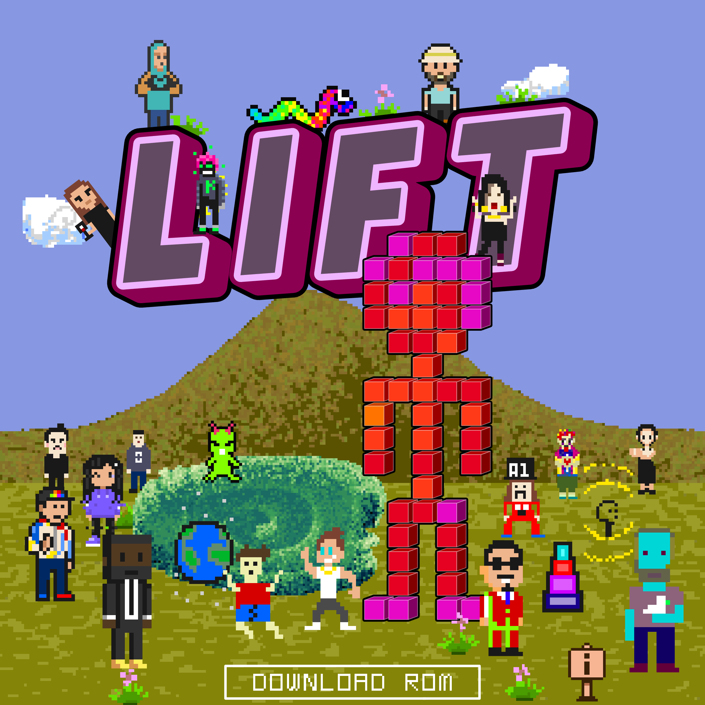 LIFT (a self portrait) #909