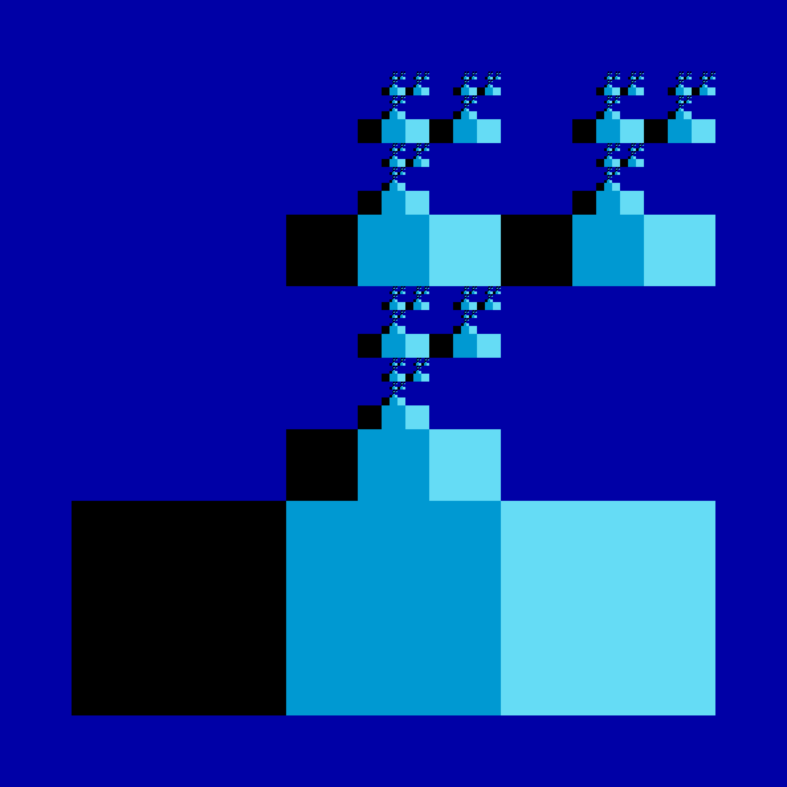 Frozen Spell - Vicsek Fractal