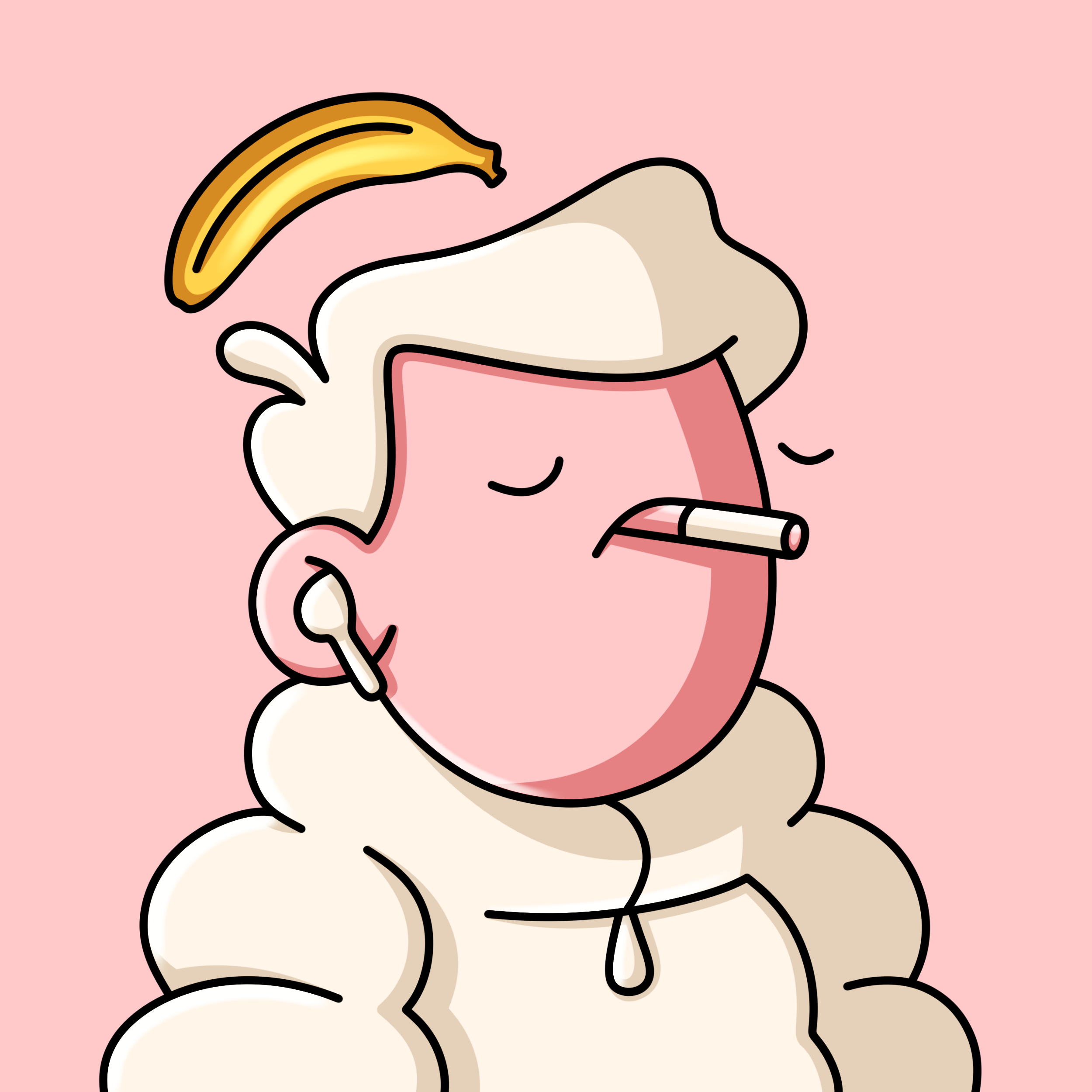 Banana Doodle #2530