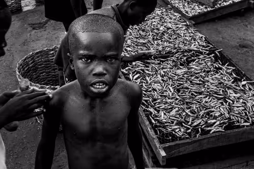 B&W Africa - #32 - Fisherboy