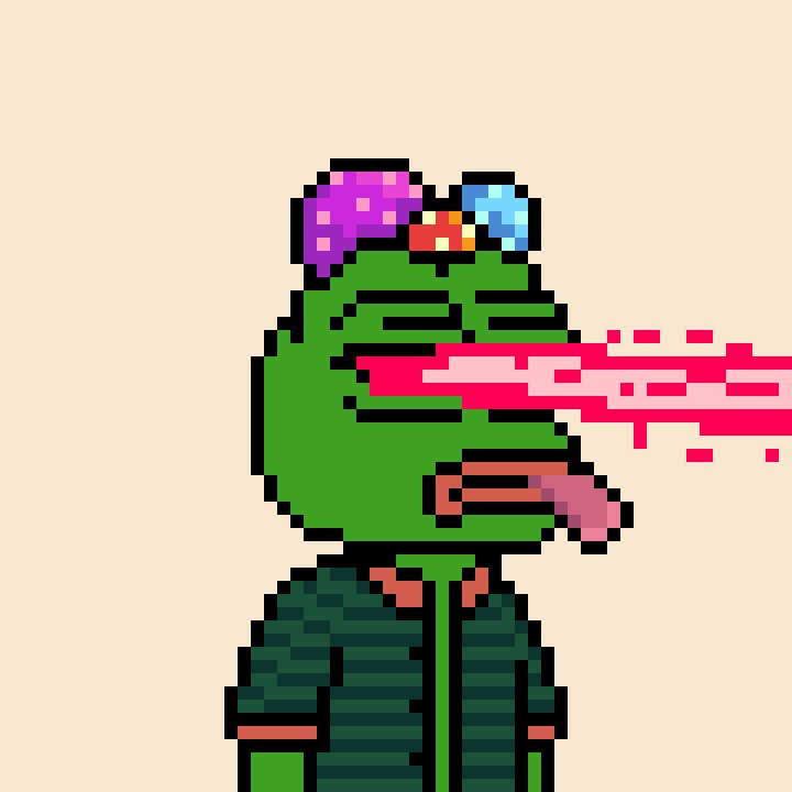 Foul Pepe Frog #2629