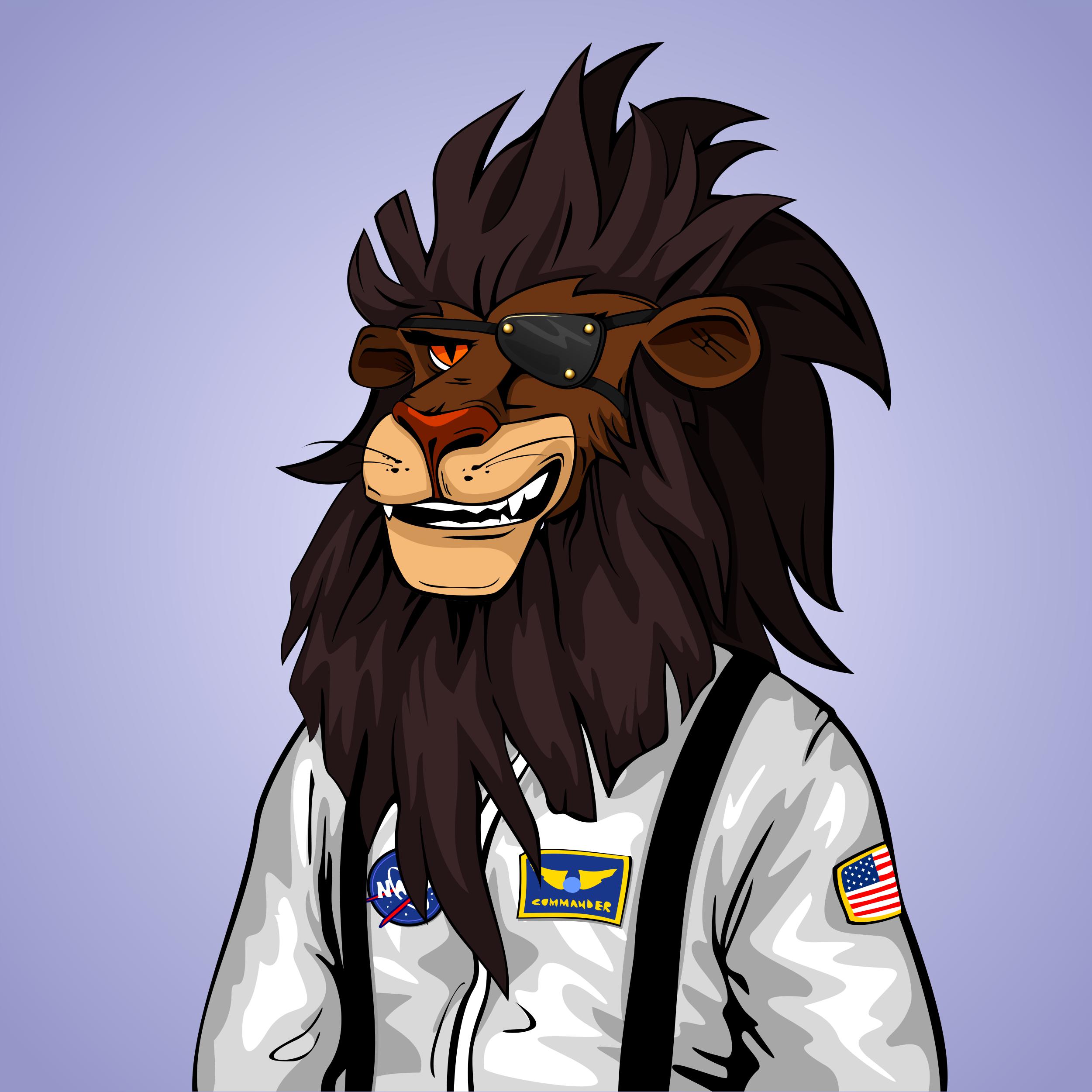 Cheeky Lion #6640