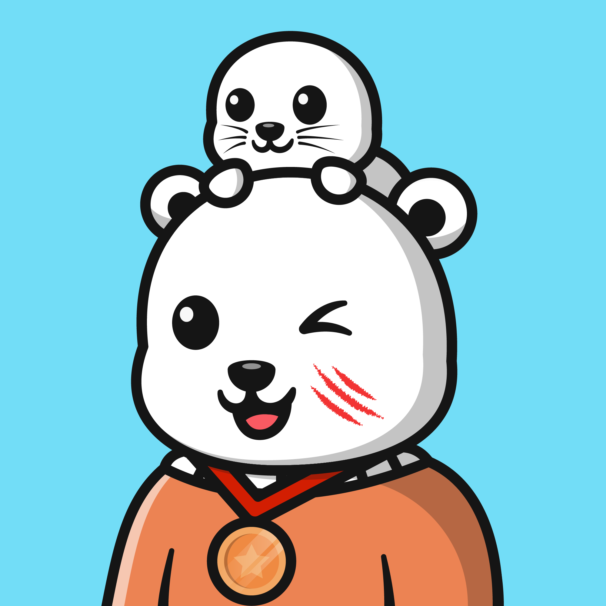 Winter Bears #4983