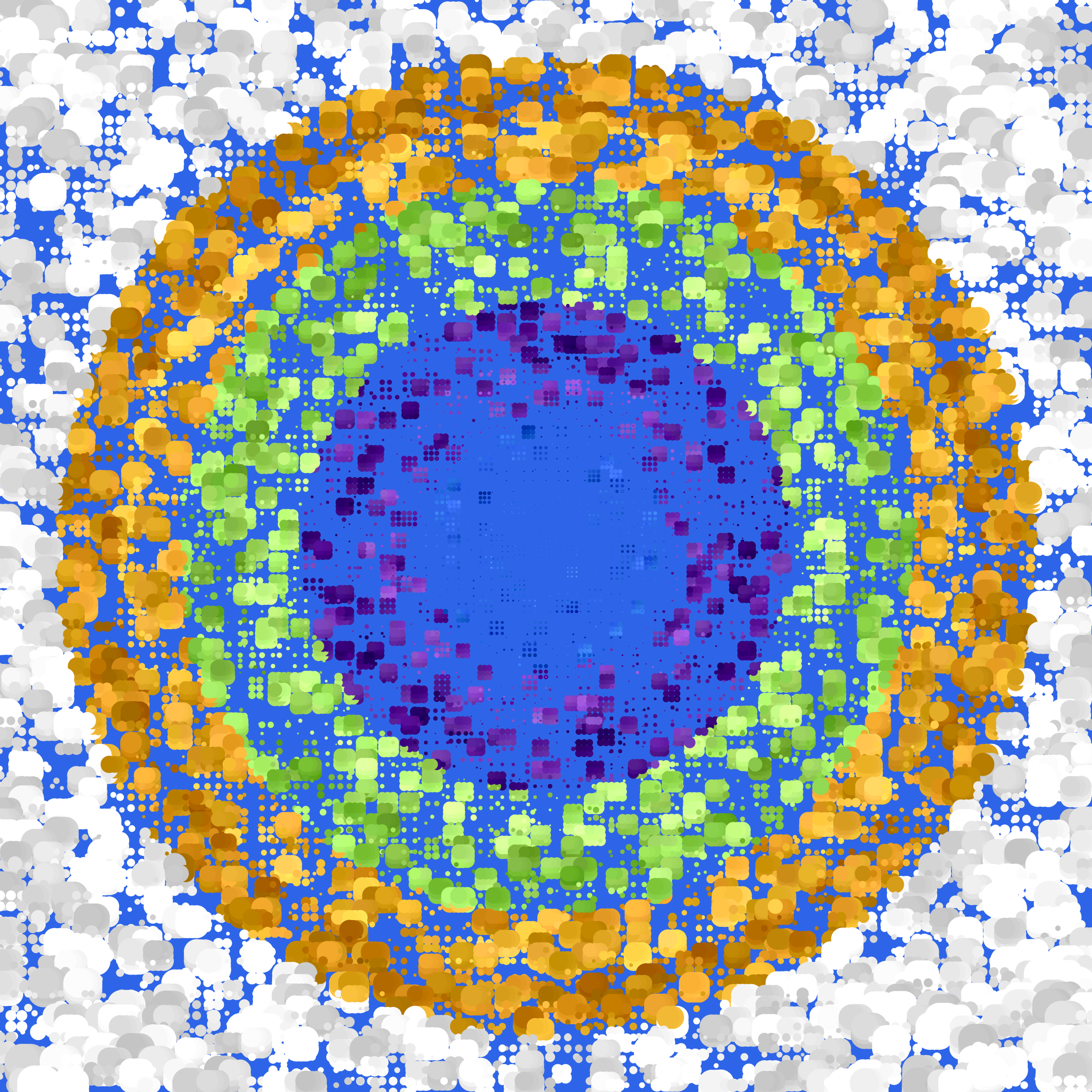 Dot Matrix Gradient Study #13