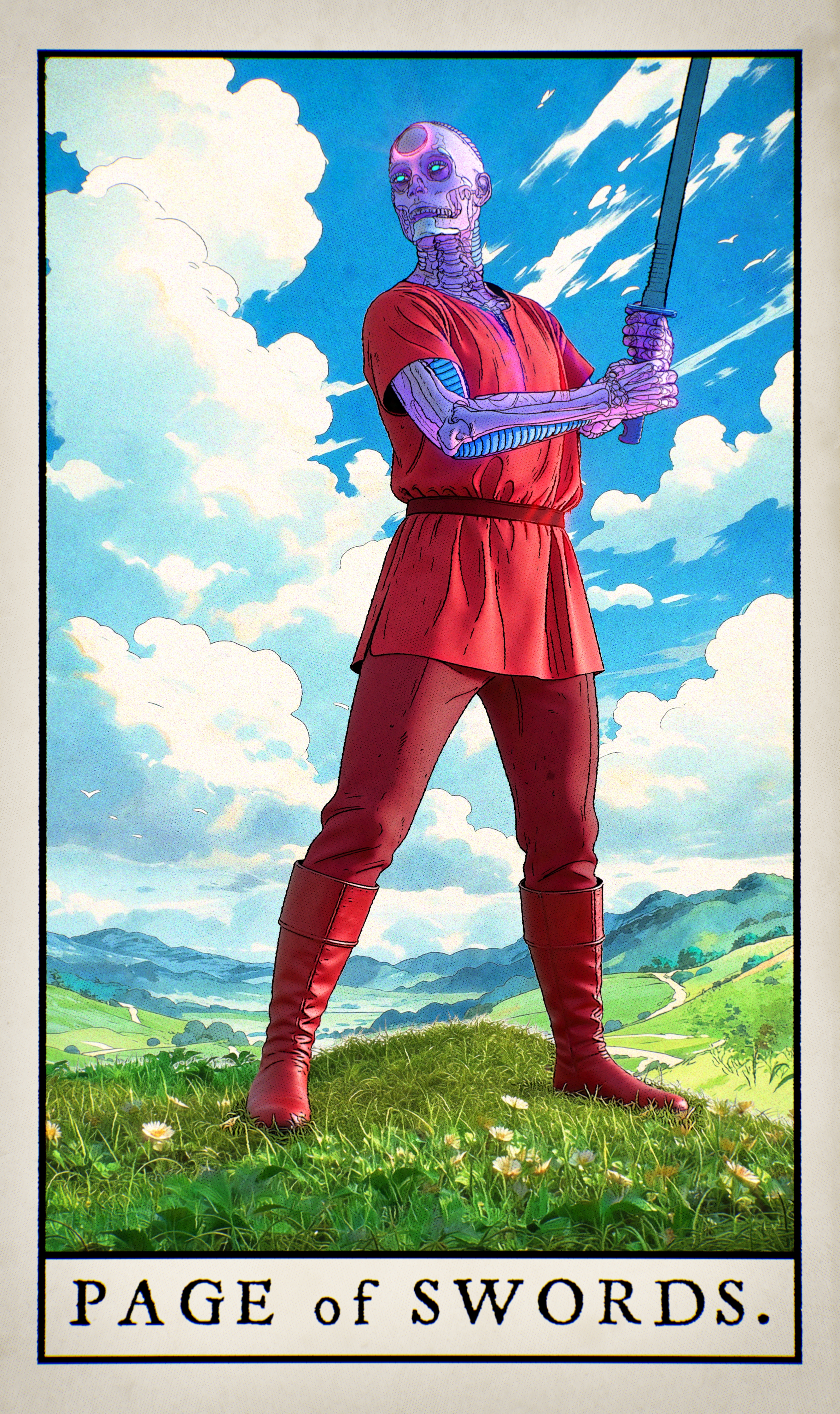 Page of Swords — Master