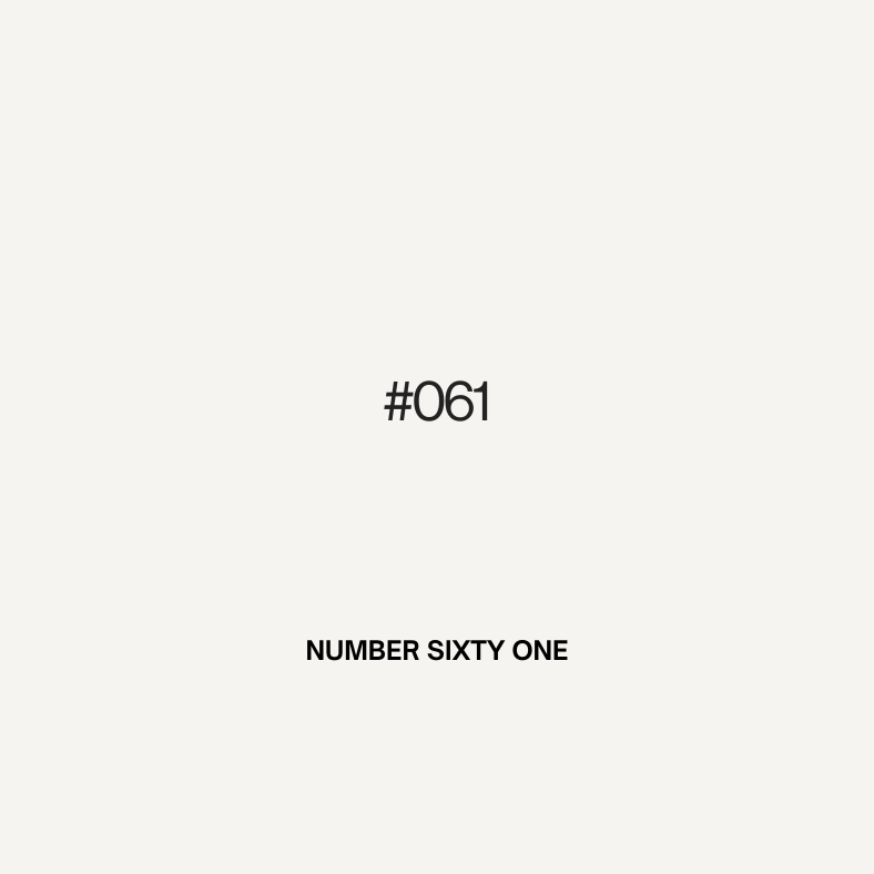 The Book #61