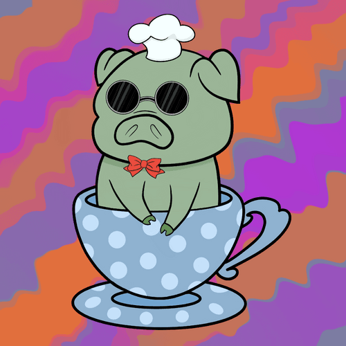 Lucky Teacup Piggy Club #1362