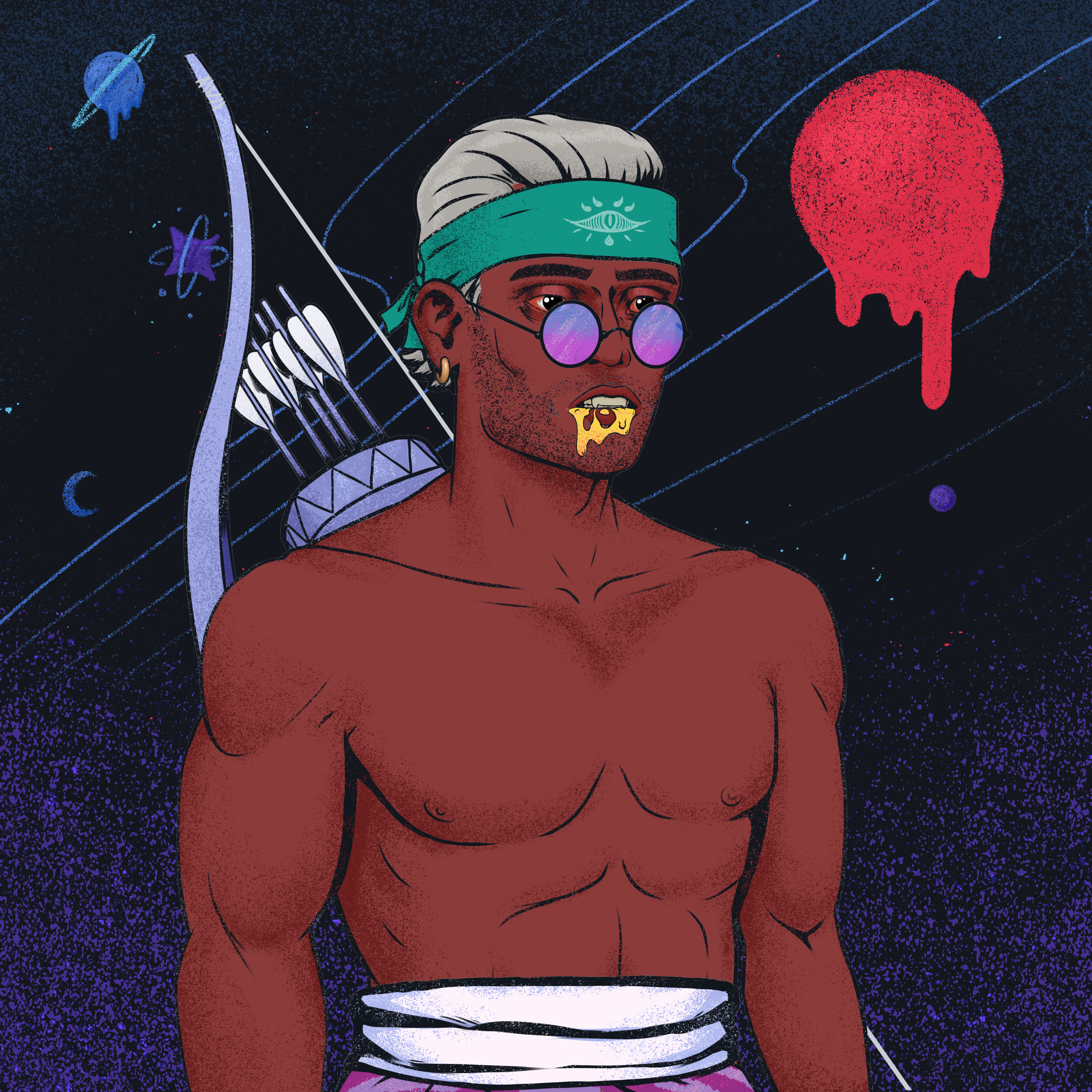 Tie Dye Ninja #3001