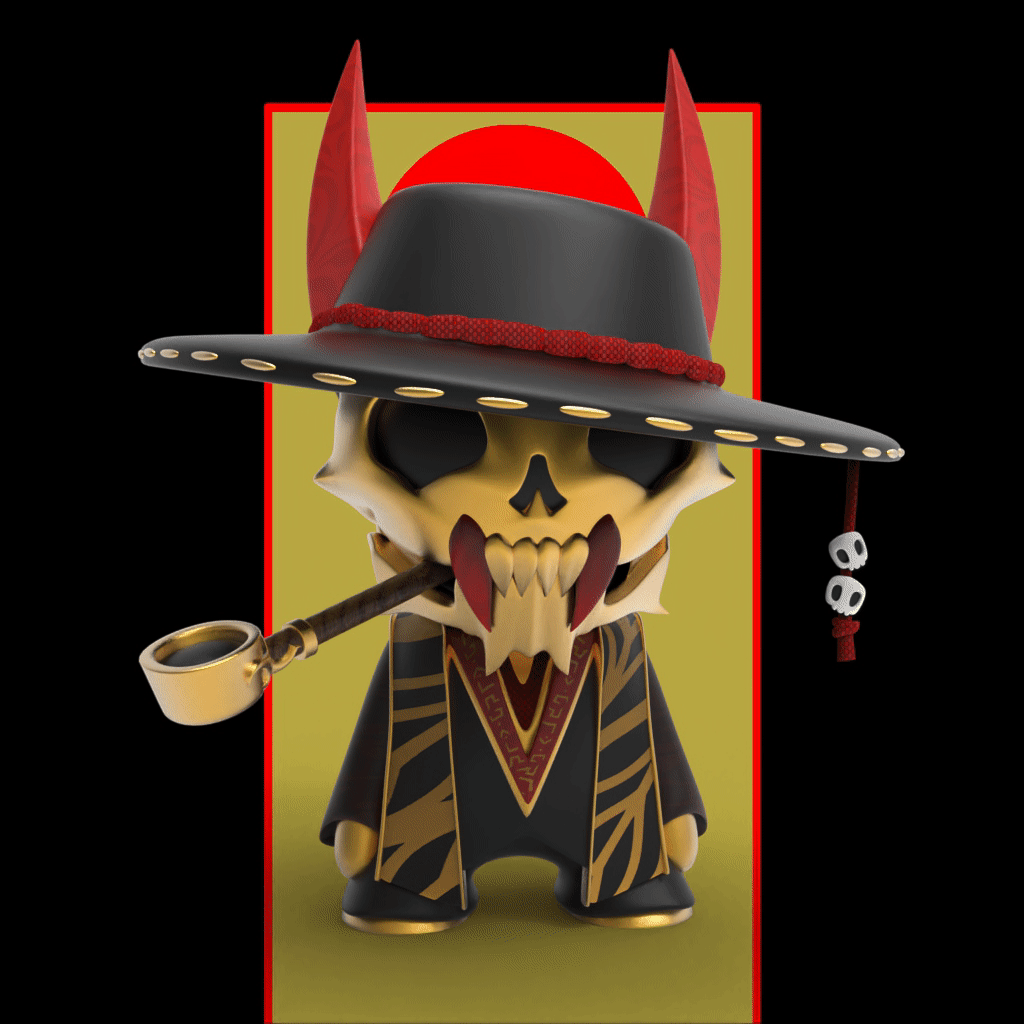 Toy Skull #6224