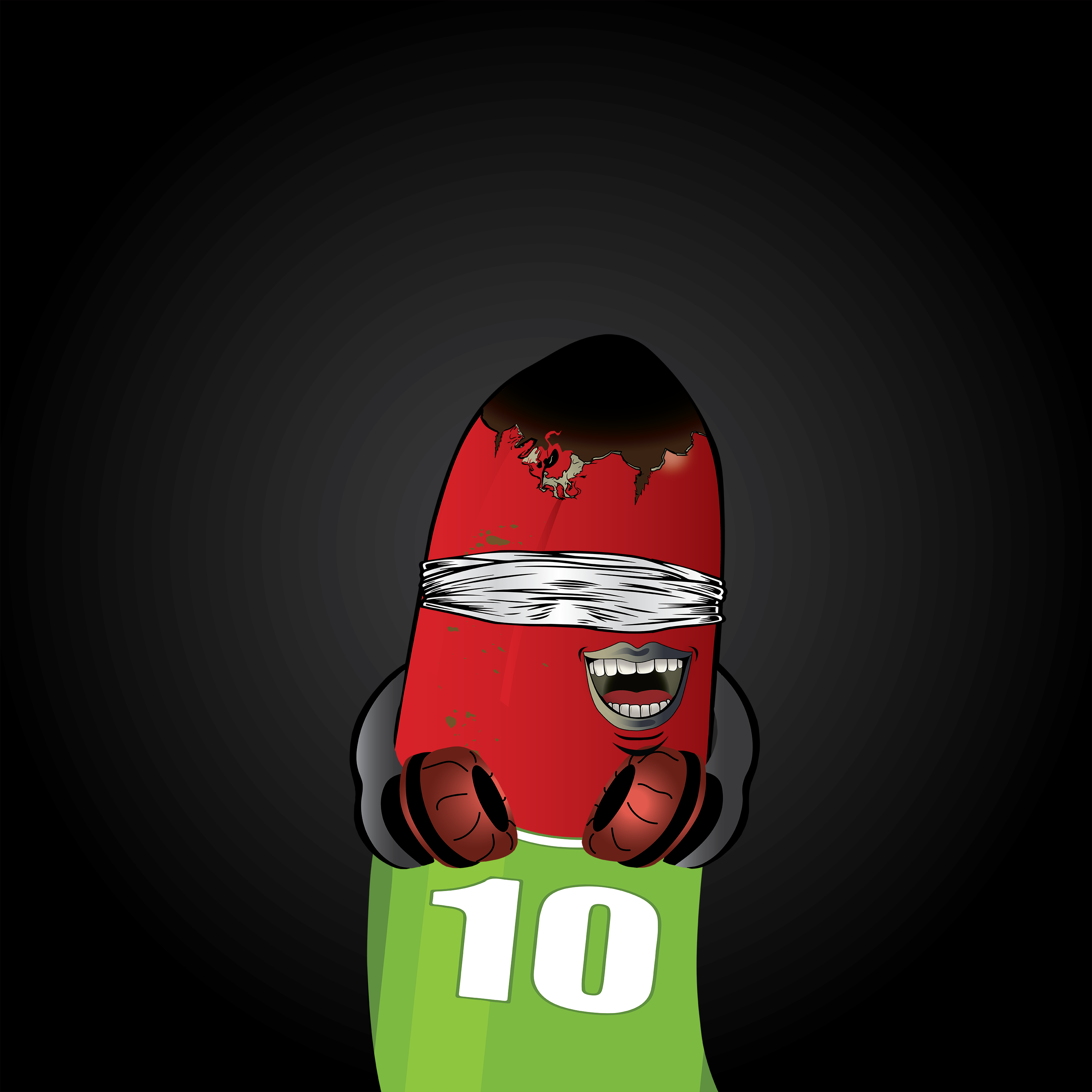 Zombie Banana Bunch #6349