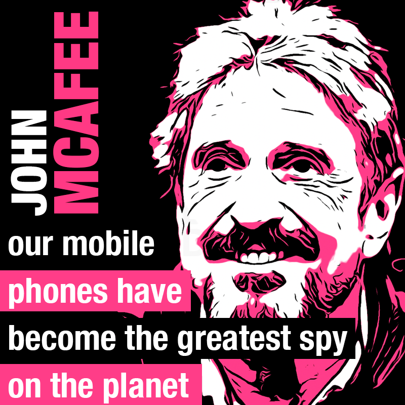 John Mcafee (3/3) - Magenta Edition
