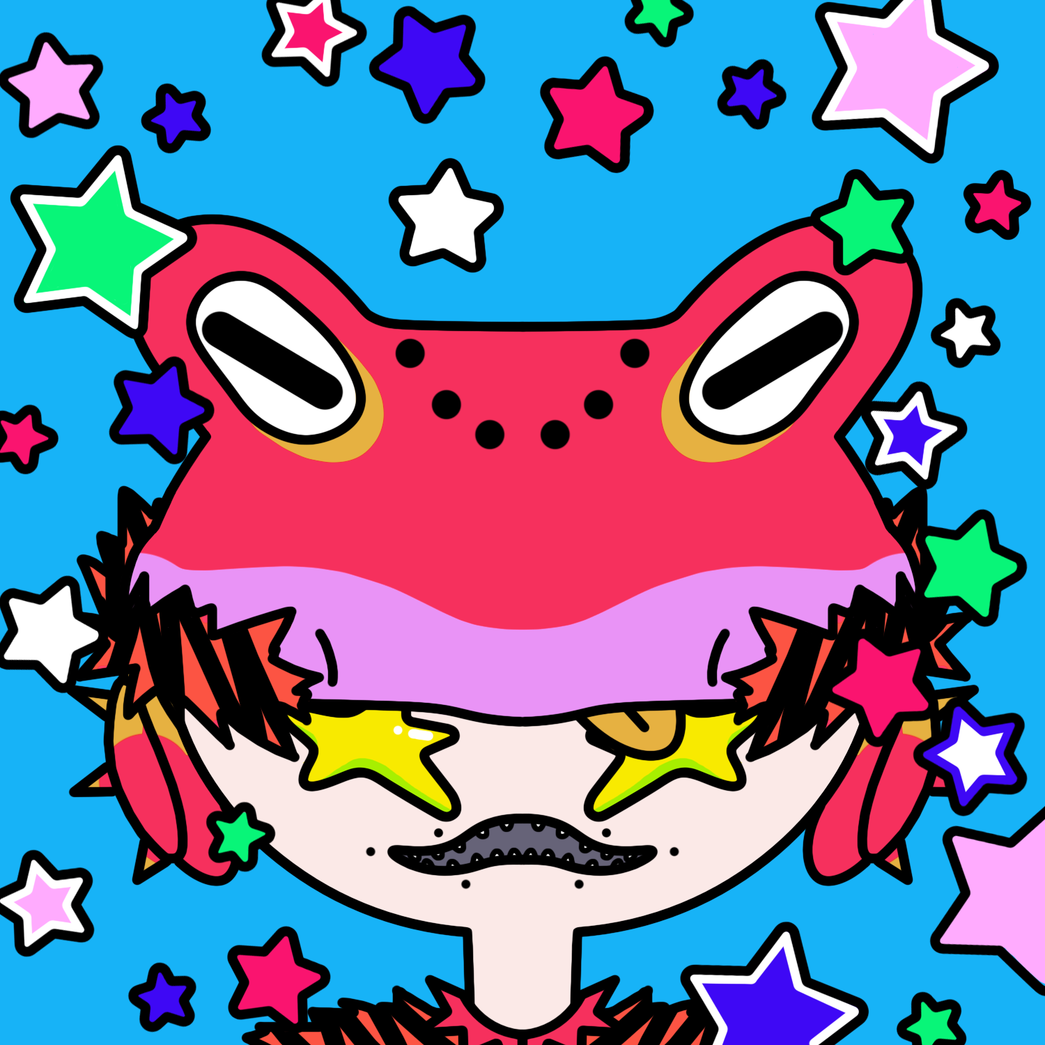 Frog Heads #1312