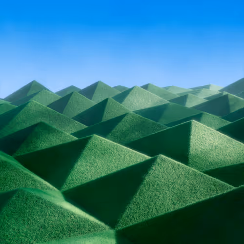 Fresh cut grass