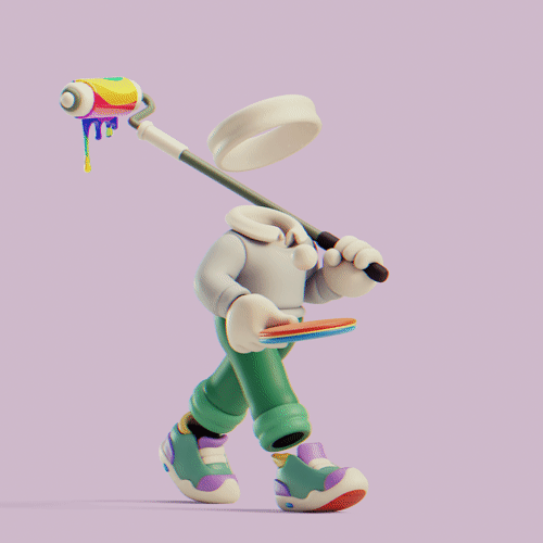 Invisible Friends 3D #565