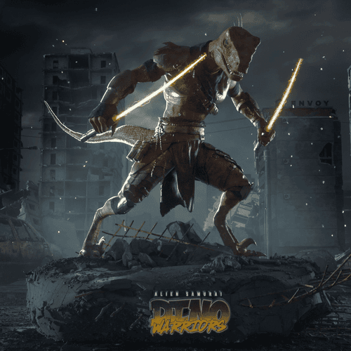 Dino Warriors "Velociraptor" Gold Edition 3D Statue (2021)